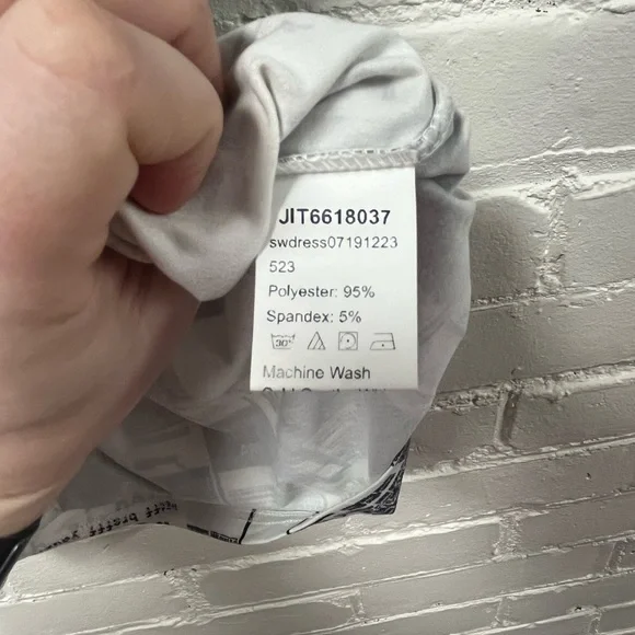 SHEIN Newspaper Print Mini Dress - Size S - Picture 7 of 8